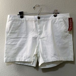 The Perfect 3.5" White Shorts